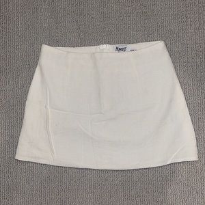 Princess Polly White Shelby Mini Skirt